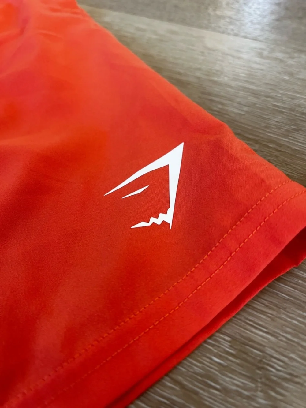Gymshark Men's Coral-Red Athletic Shorts